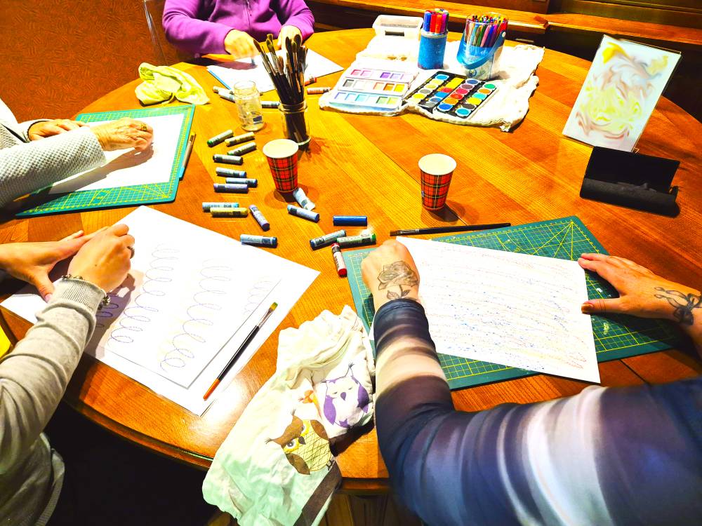 LES ATELIERS D'ESTELLE PEINTURE INTUITIVE ADULTE