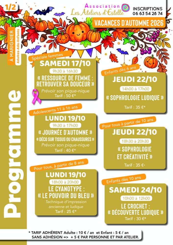 PROGRAMME vacances automne 2026 LES ATELIERS D'ESTELLE_Page_1